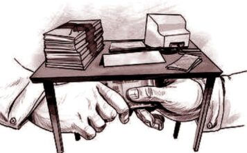 THE MENACE OF CORRUPTION